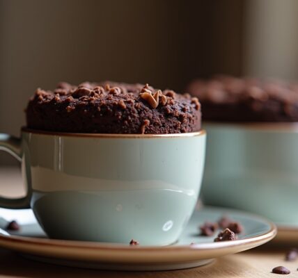 Mug cake au chocolat sain : une recette express et légère pour se faire plaisir