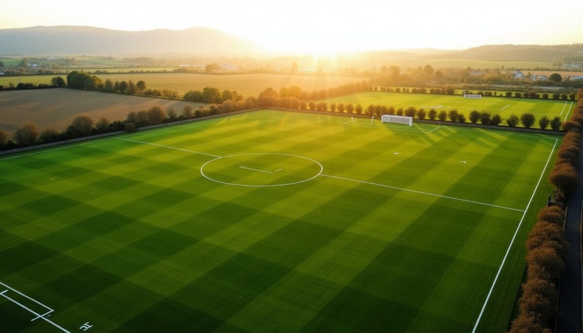 Hectares convertis en terrains de football : correspondance précise et explications détaillées