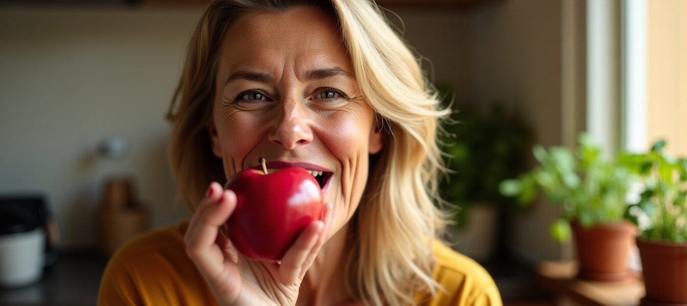 Les bienfaits de croquer une pomme le soir pour favoriser la perte de poids : astuces et conseils pratiques