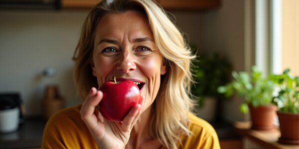 Les bienfaits de croquer une pomme le soir pour favoriser la perte de poids : astuces et conseils pratiques