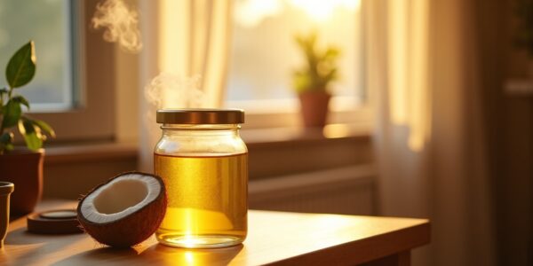 Les vertus de l’huile de coco à jeun : comment et pourquoi l’adopter dès le matin
