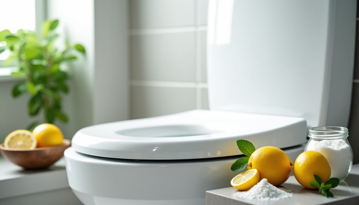Comment éviter et traiter naturellement les zones noires dans les toilettes