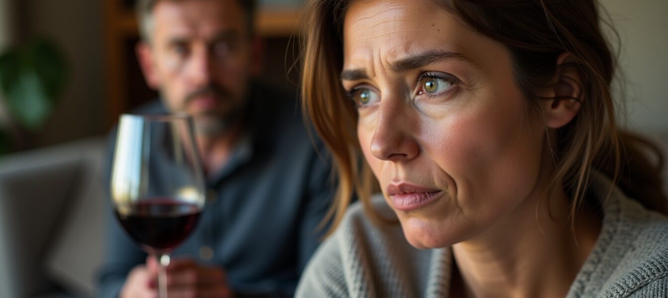 Quand le verre devient un poids : comprendre et agir face à la consommation quotidienne de vin de votre mari
